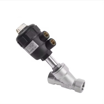 Stainless Steel Thread Pneumatic Angle Seat Valve