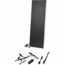 Solar power system with portalbe trickle charge battery