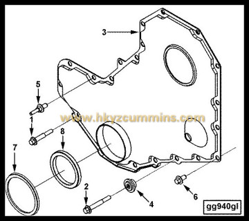 3901446 screw hex flange head cap