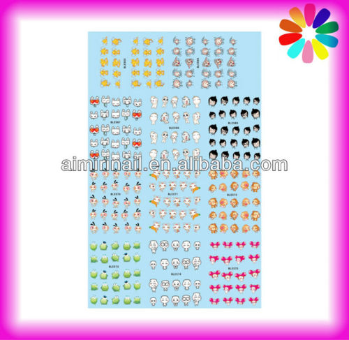 cartoon nail sticker BLE565-BLE575