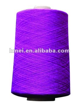 dyed spun yarn