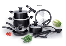 Aluminum non-stick rachael ray cookware set