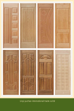 Melamine Paper Faced Door Skin HDF