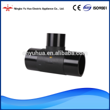 Butt fusion tee hdpe pe fitting