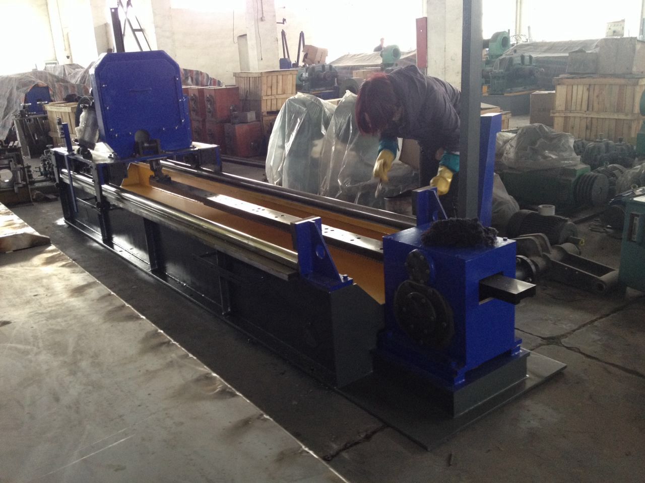 pipe making machine