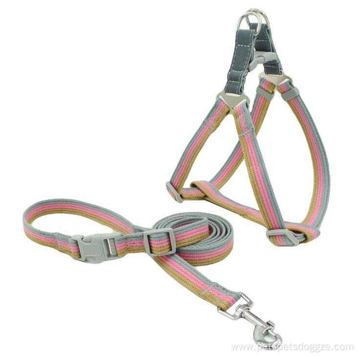 wholesale adjustable reflective polyester dog harness