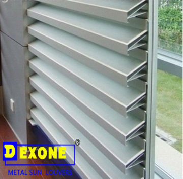 Metal window louver/solar louver