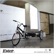 LED lights ESTER bicycle billboard advertising