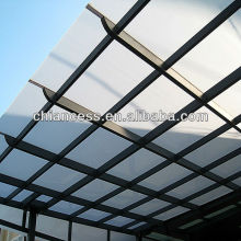 Frosted polycarbonate transparent roofing solid pc sheet