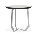 Round Metal Side Table for Home