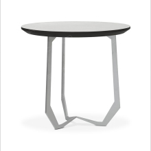Round Metal Side Table for Home