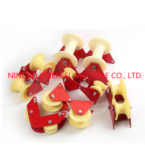 Double Wheel Straight Cable Rollers