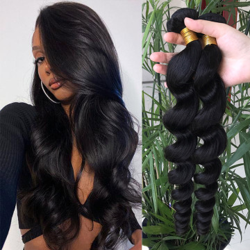 curly hair extension bundle human hair weave,wavy human hair bundles,unprocessed brazilian human hair weaves bundles