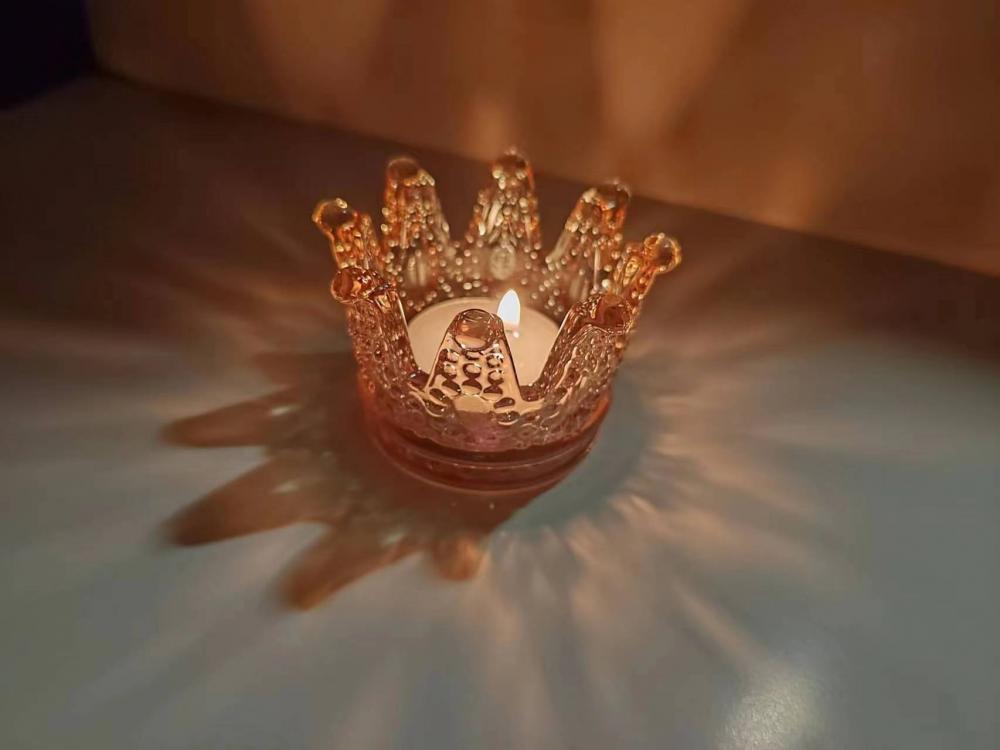 Творчы ўладальнік свечак крыштальнага шкла і мастацтва