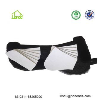 Customized Fur Lambskin Saddle Pads For Horses