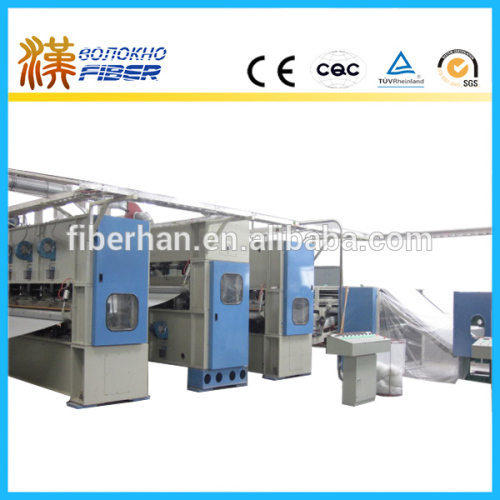 nonwoven needle felt production line, nonwoven needle punched production line