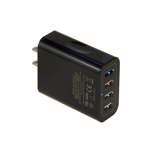 4 portas 40W QC3.0 carregador de parede carregador USB