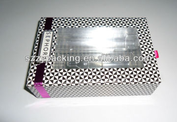 Individual counter top display box with blister