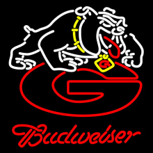 UL listed budweiser neon sign for advertising, #Shanghai Liyu-12V-Bud15Sign