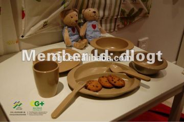 Rice husk tableware baby tableware children's tableware