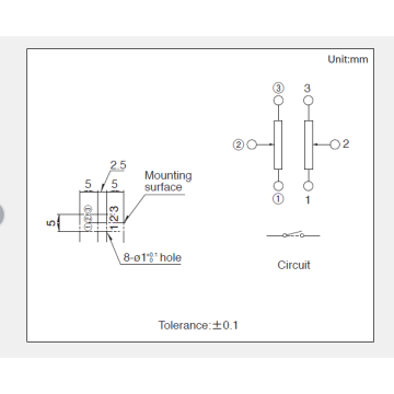 RK097 Series Rotating potentiometer