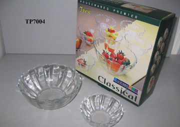 glass bowl set