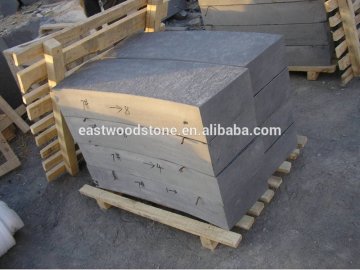 natural basalt stone black basalt kerbstone