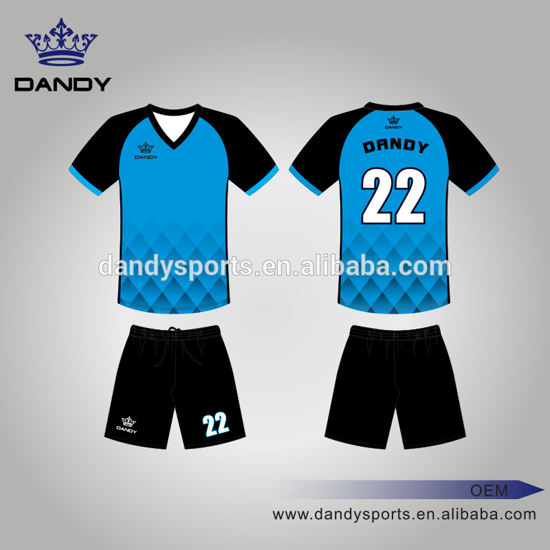 Custom Mesh Fabric Soccer Jerseys