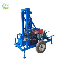 Hydraulic Portable diesel engine water well drill rig