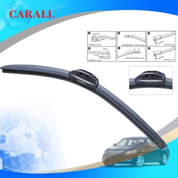 Universal Auto Windshield Wiper Blade Aerodynamic Spoiler Bracketless