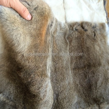 Soft Natural Rabbit Fur Rug Blanket