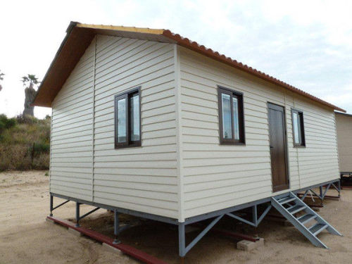 Eco Friendly Prefabricated Steel House Waterproof For Holiday Housing