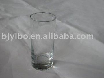 Machine blown drinking glass cup