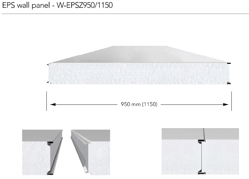 light weight good insulation Eps Sandwich Panel