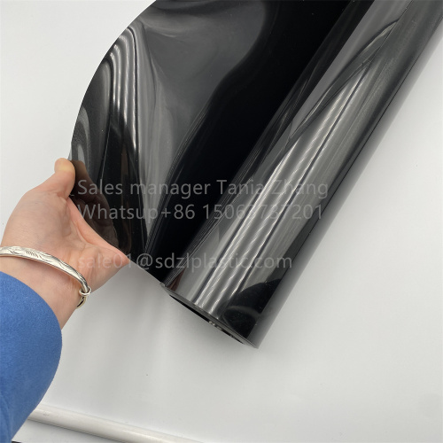 High barrier black high-quality PET sheet