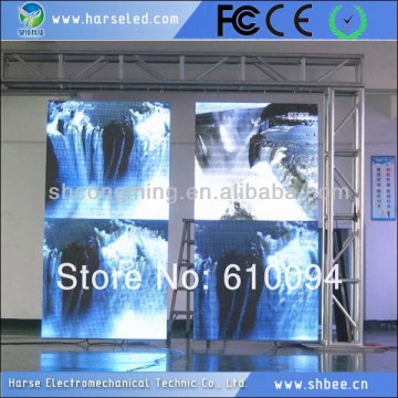 Discount customize p8 indoor led curtain