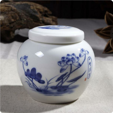 Chinese Ceramic Material funeral urn for creamation