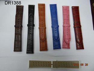 12 - 30mm Colord Imitation Croco Leather Wrist Watch Bands,