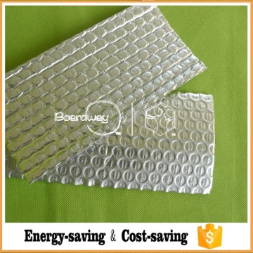 Aluminum foil backed bubble insulation/reflective double foil backed bubble insulation/foil backed insulation