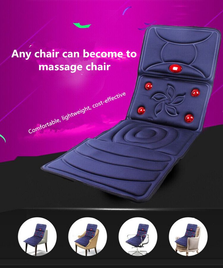 Infrared heating massage mattress cushion full body electric household multi-function massage  cushion massager