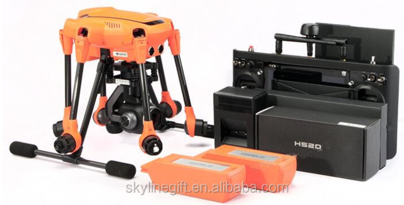 Yuneec Typhoon H520 Hexacopter UAV Thermal camera drone with E10T or E10TV dual thermal&RGB with hi-res FLIR sensor