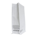 Bolsas de café de papel kraft blanco rugoso reutilizable Toronto
