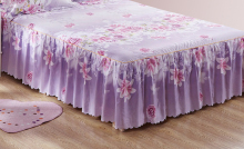 1 Piece Bed skirt bed sheets King Queen Twin size Flowers bed sheet bedding Lace mattress cover Bedspread
