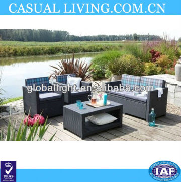 Outdoor Furniture Table And Lounge Chairs Set