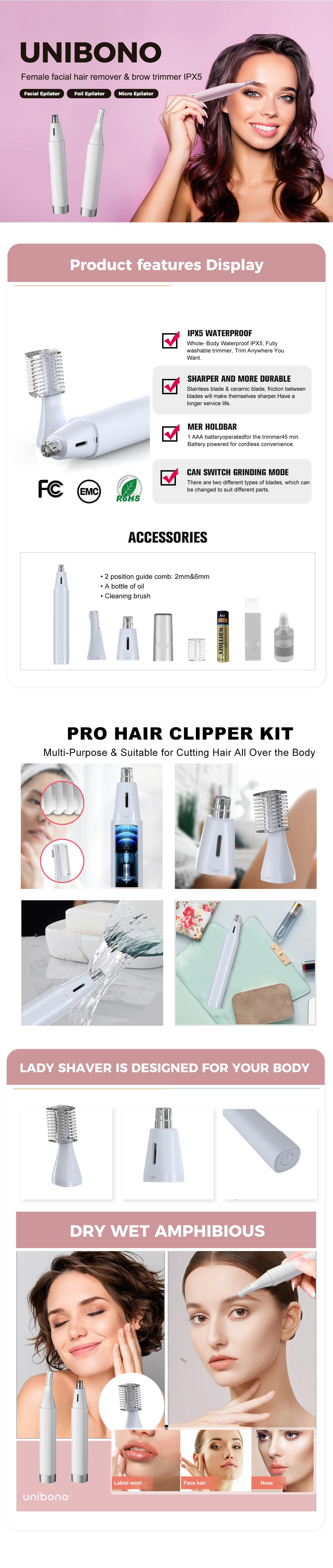 All in one Beauty Care Hair Trimmer