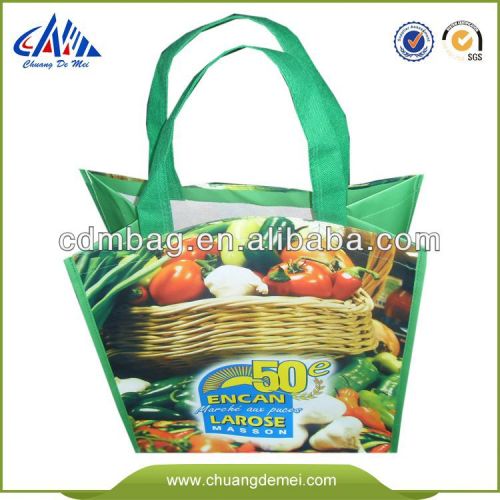 100% Recycle material non woven biodegradable shopping bag