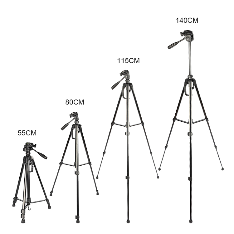 Foldable Camera Video Aluminum Alloy Tripod