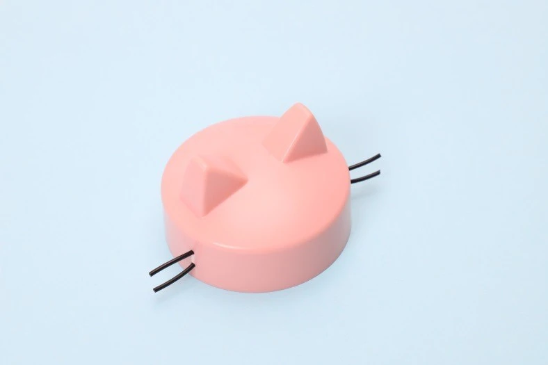 Creative Fashion Cartoon Plastic Platinum Cat Glass Student Cute Cat Transparent Water Cup Creative Mini Tea Cup