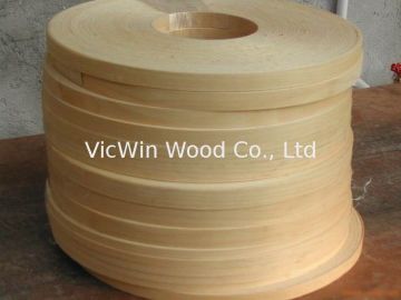 Fleeced Back Wood Veneer Edge Banding Tapes / Rolls