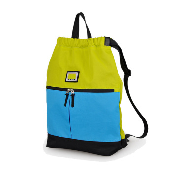 wholesale custom printed nylon drawstring backpack